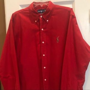 Ralph Lauren Men’s Long Sleeve Button Down XL
